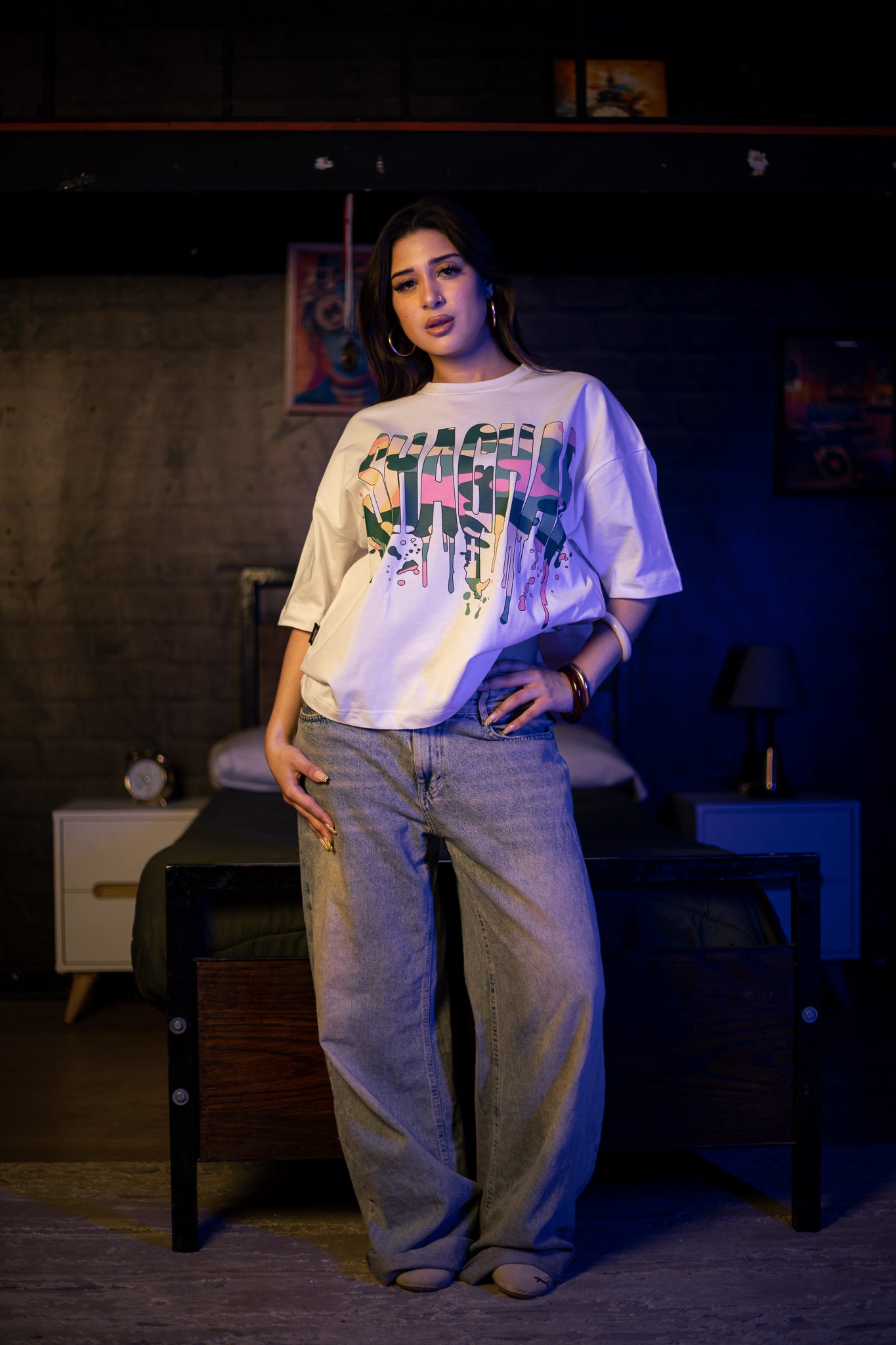 D-SHAGHAF GRAFFITI T-SHIRT