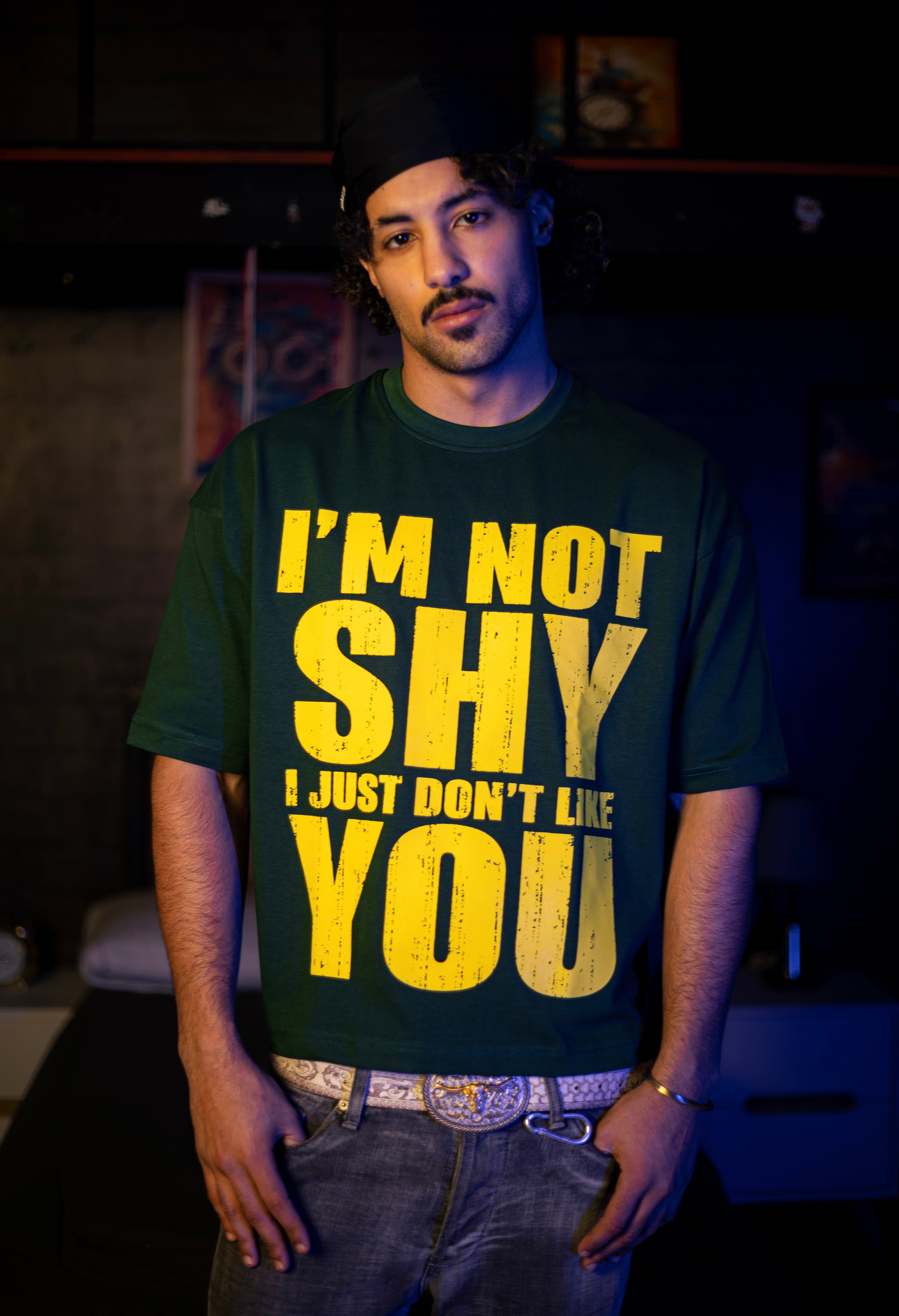 B-SHAGHAF NOT SHY T-SHIRT