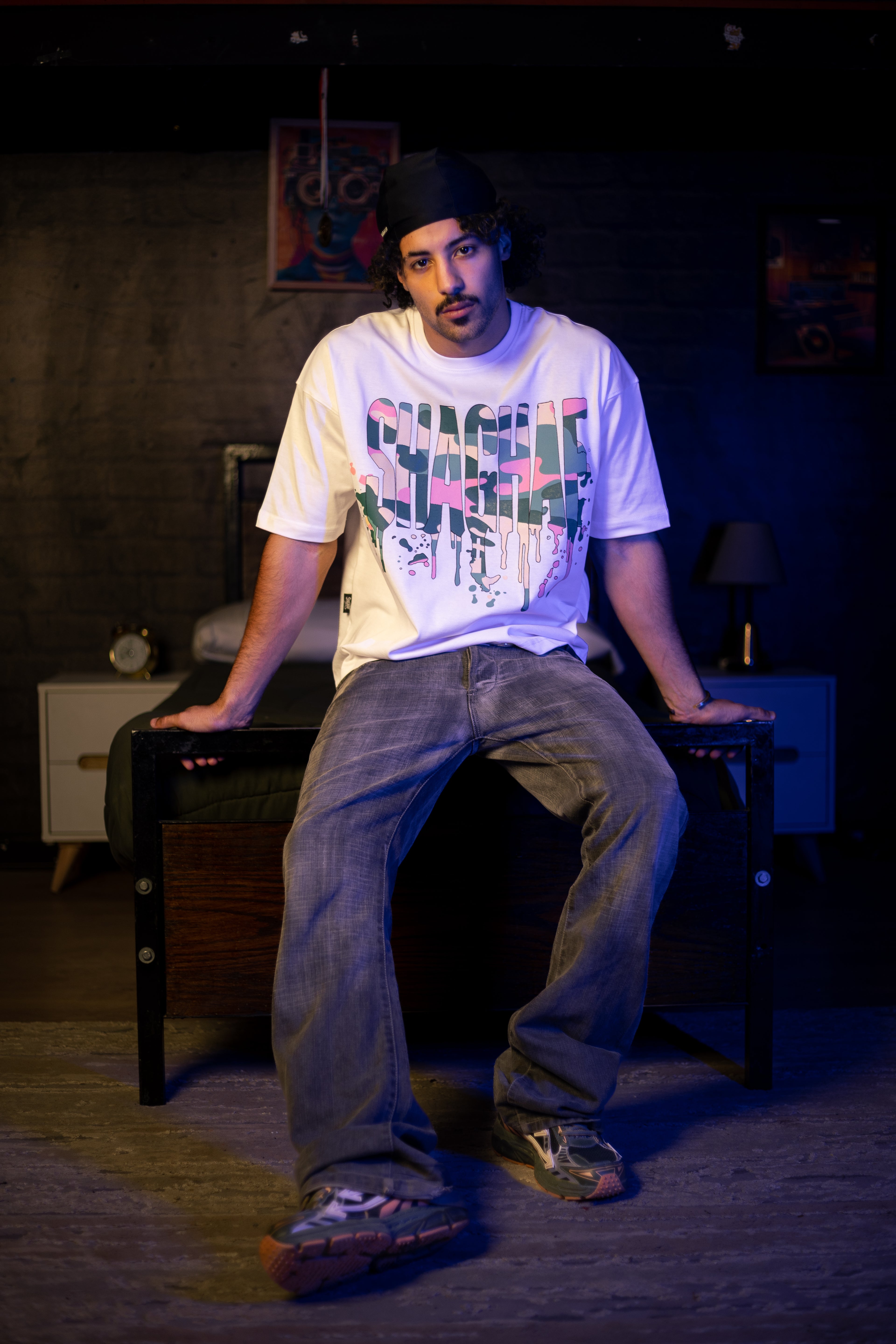 D-SHAGHAF GRAFFITI T-SHIRT